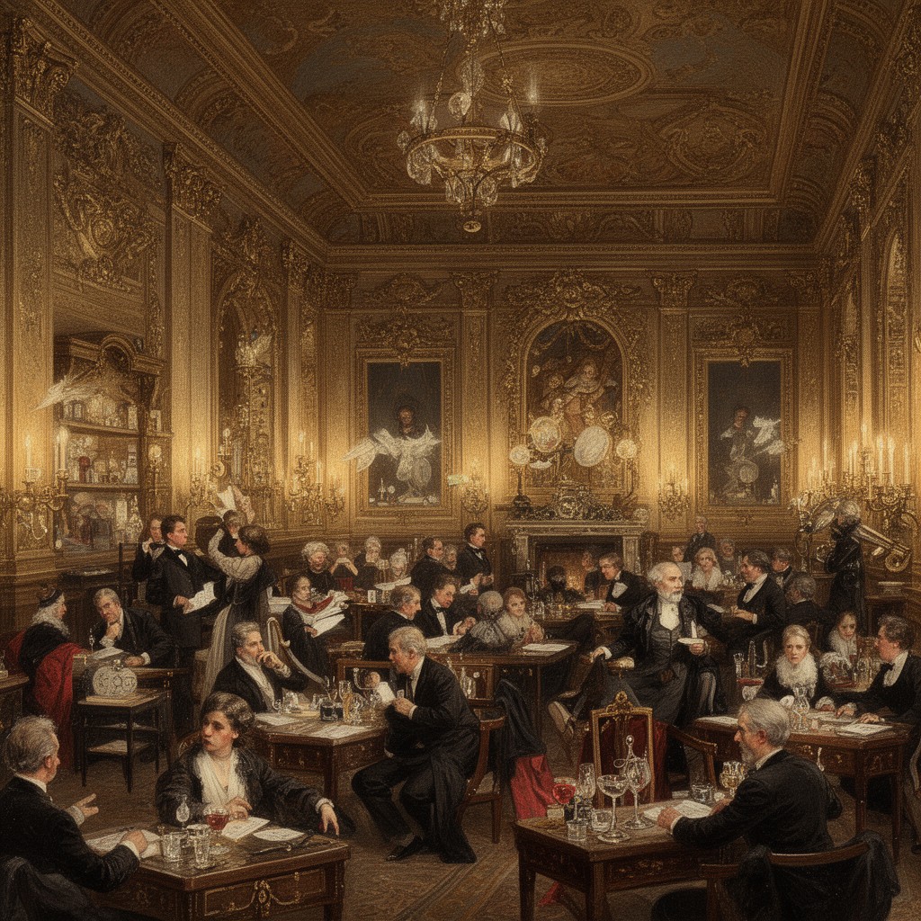 AI-generated illustration of Gilded Age