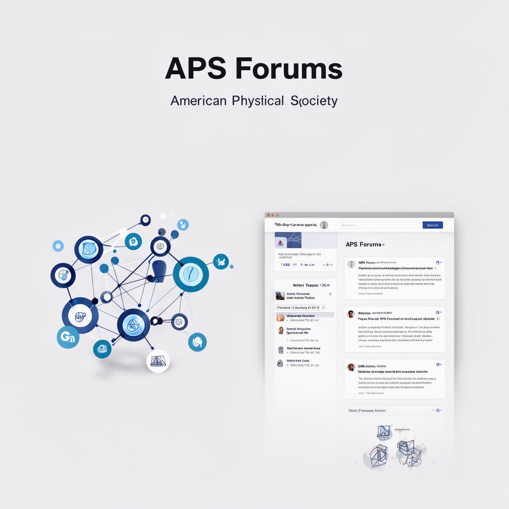 AI-generated illustration of APS Forums