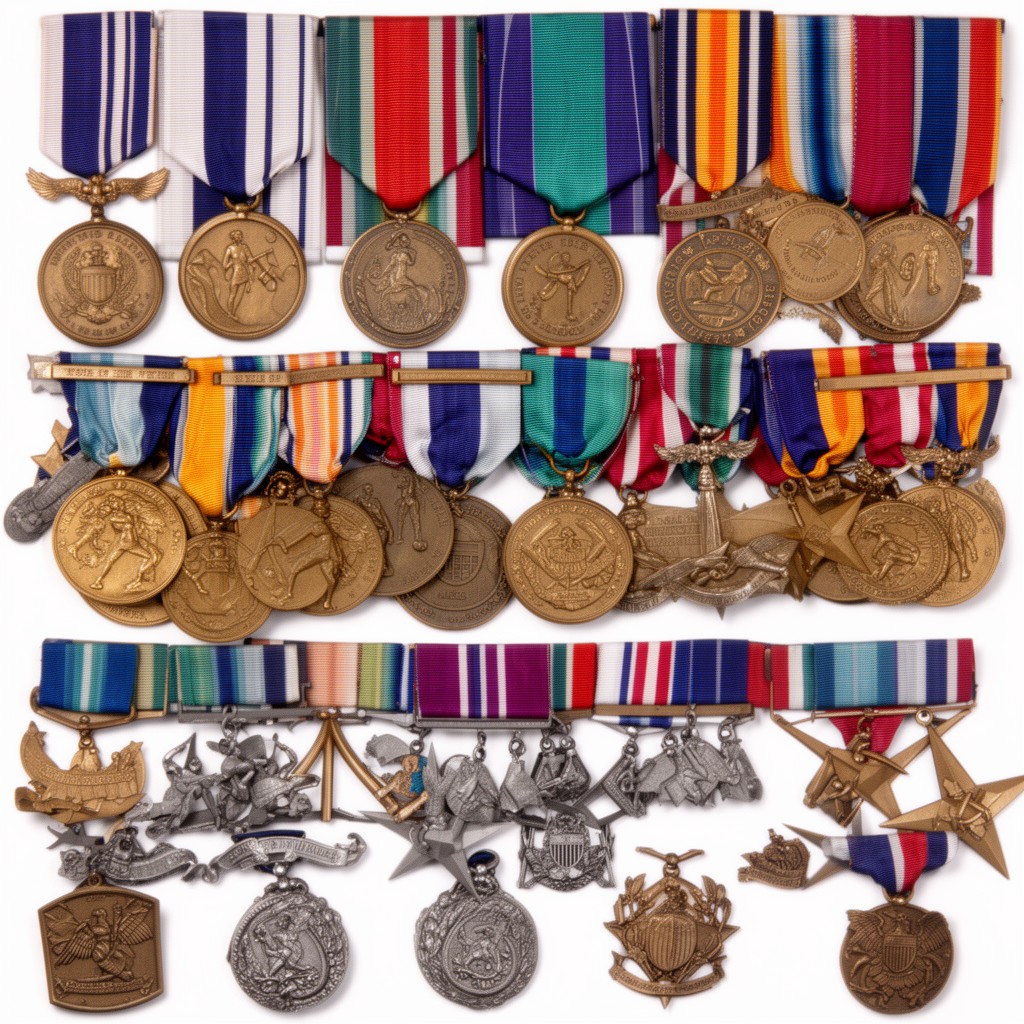AI-generated illustration of United States awards and decorations