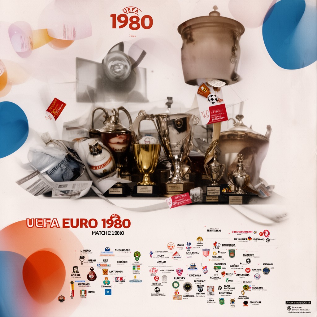 AI-generated illustration of UEFA Euro 1980 (matches)