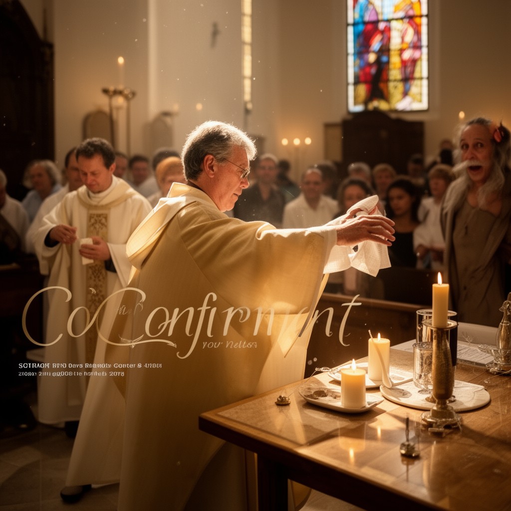 AI-generated illustration of Sacrament of Confirmation