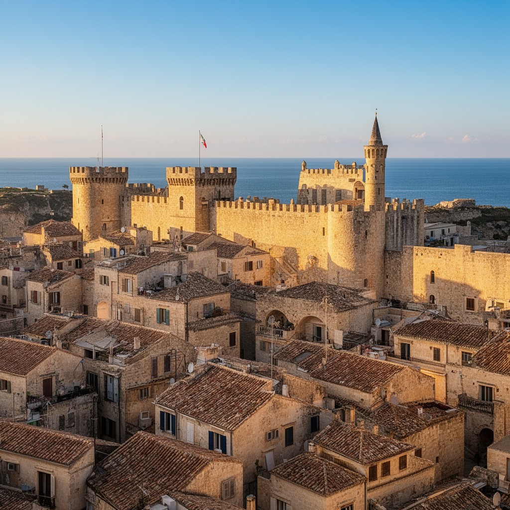 AI-generated illustration of Medieval City of Rhodes
