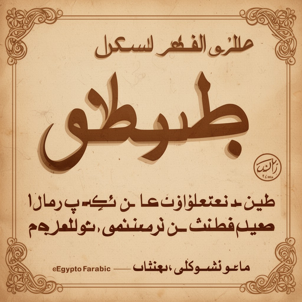 AI-generated illustration of Egyptian Arabic