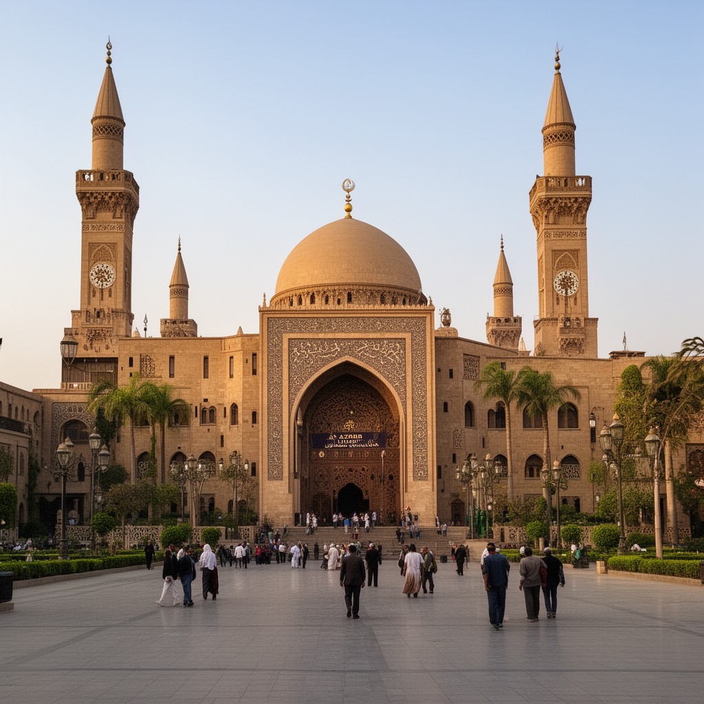 AI-generated illustration of Al-Azhar University