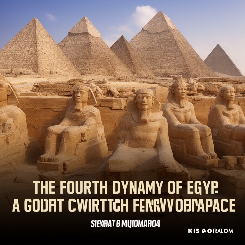 AI-generated illustration of Fourth Dynasty of Egypt