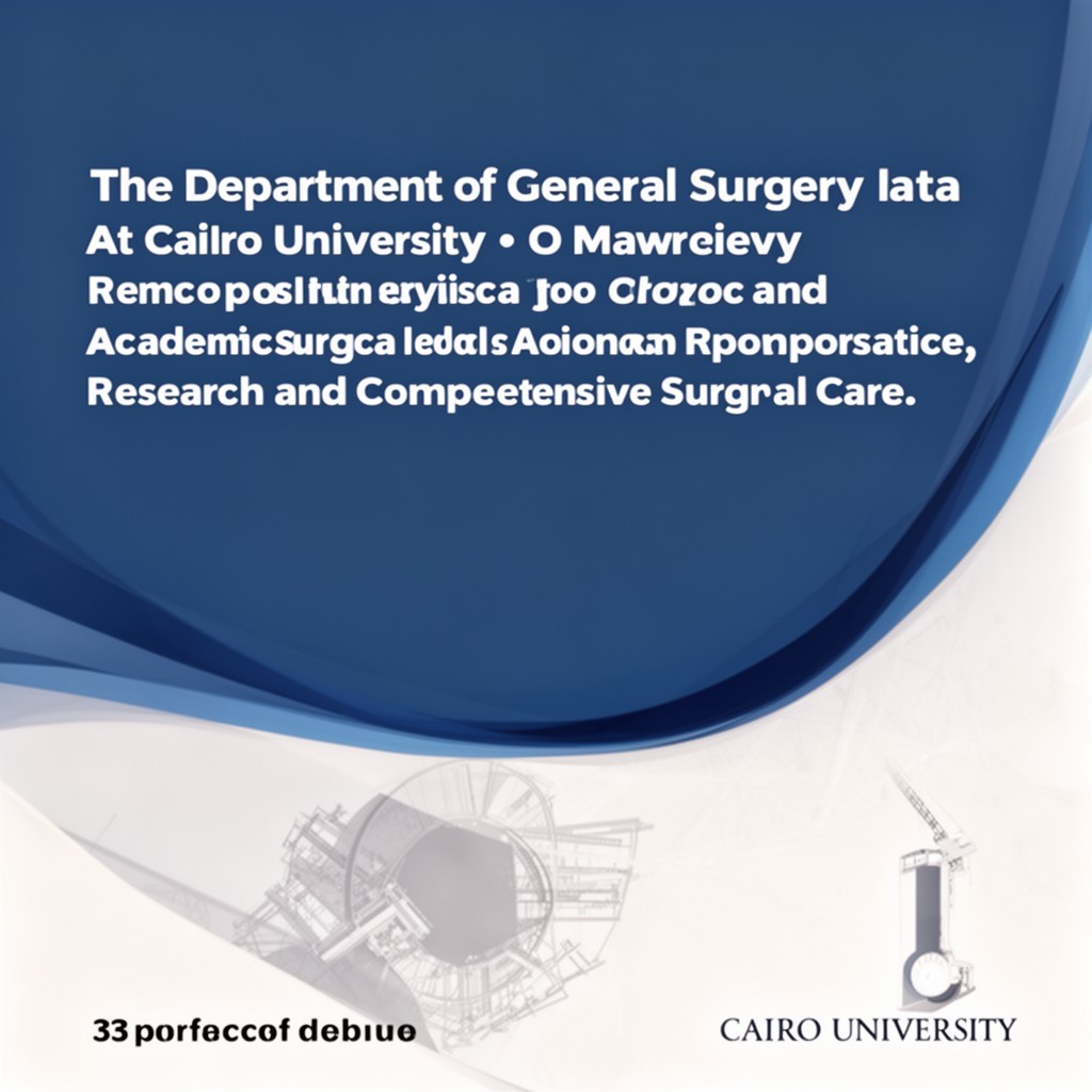 AI-generated illustration of Department of General Surgery