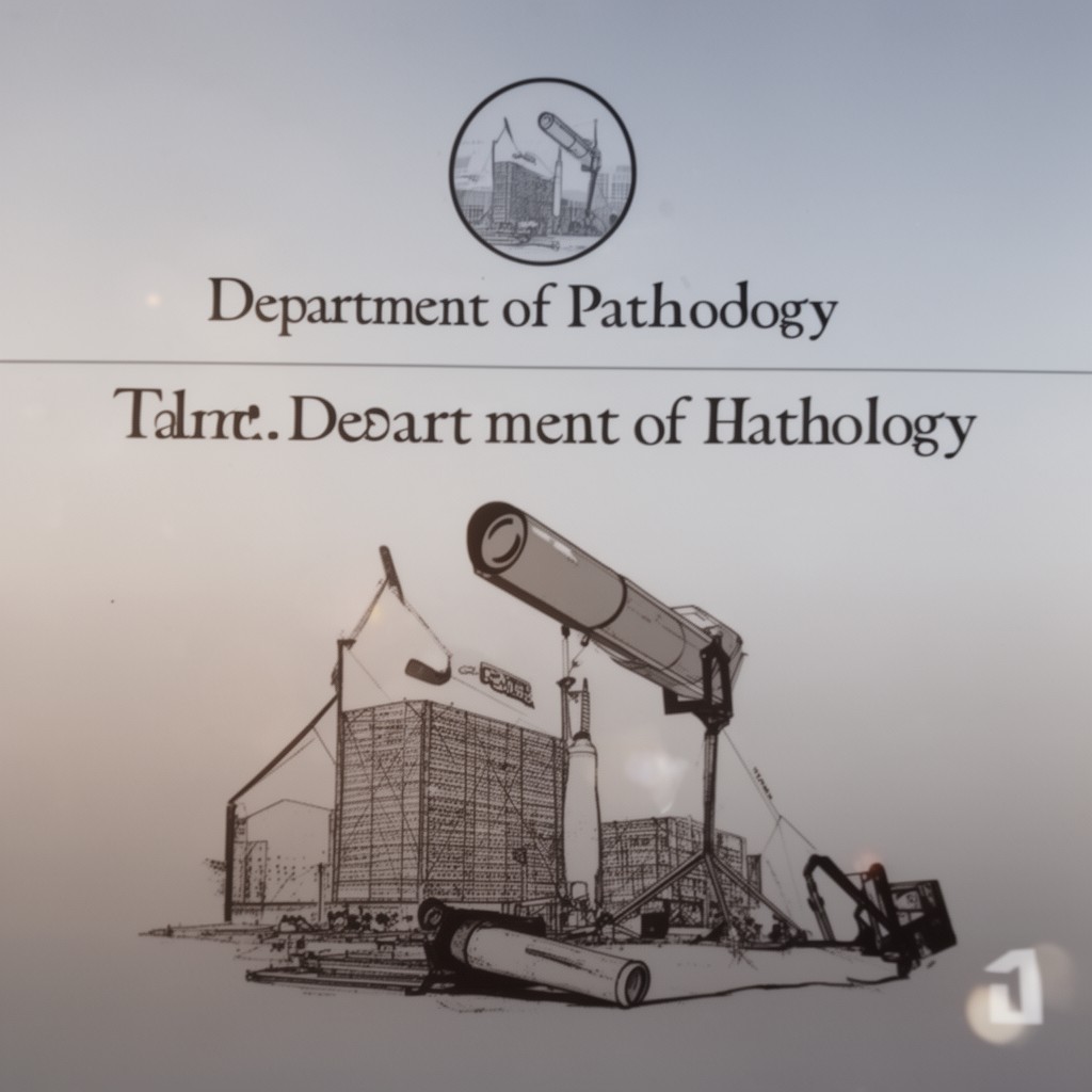 AI-generated illustration of Department of Pathology