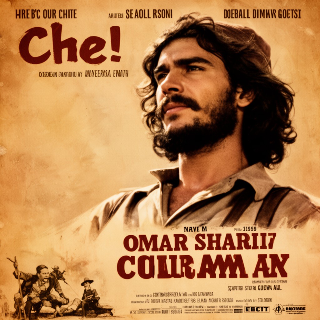 AI-generated illustration of Che! (1969 film)
