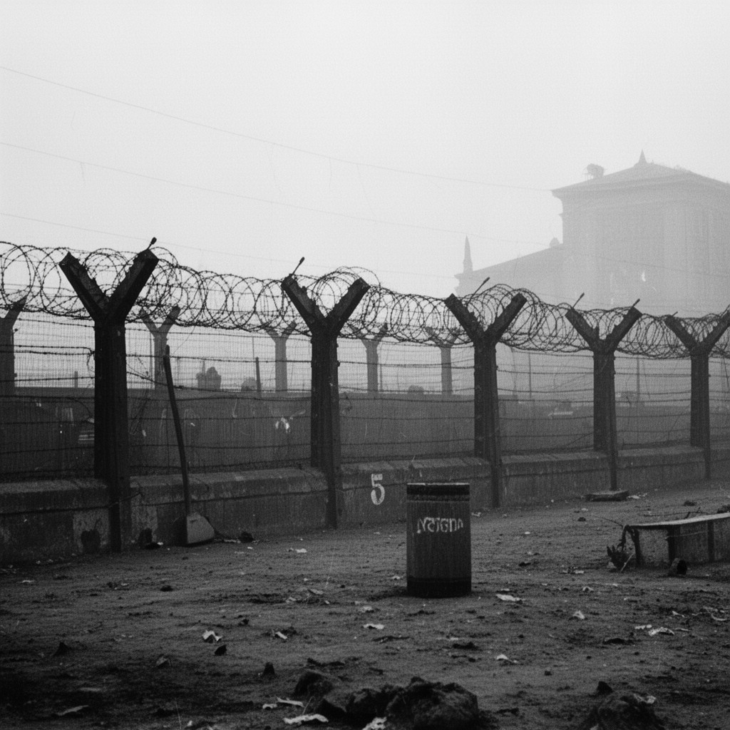 AI-generated illustration of Iron Curtain