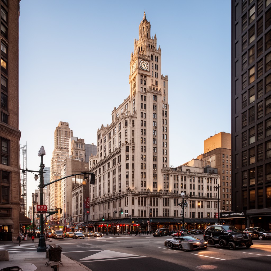 AI-generated illustration of Wrigley Building