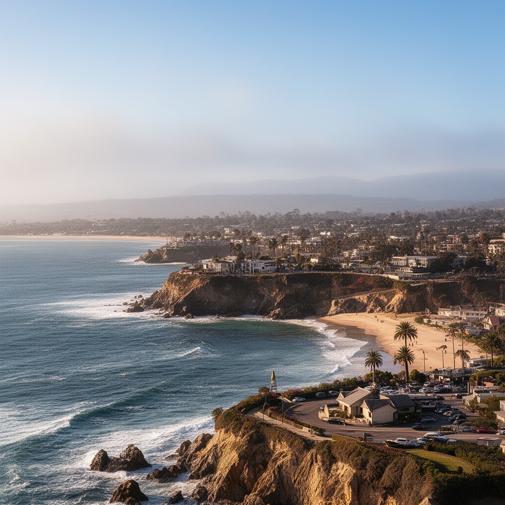 AI-generated illustration of La Jolla, California, United States