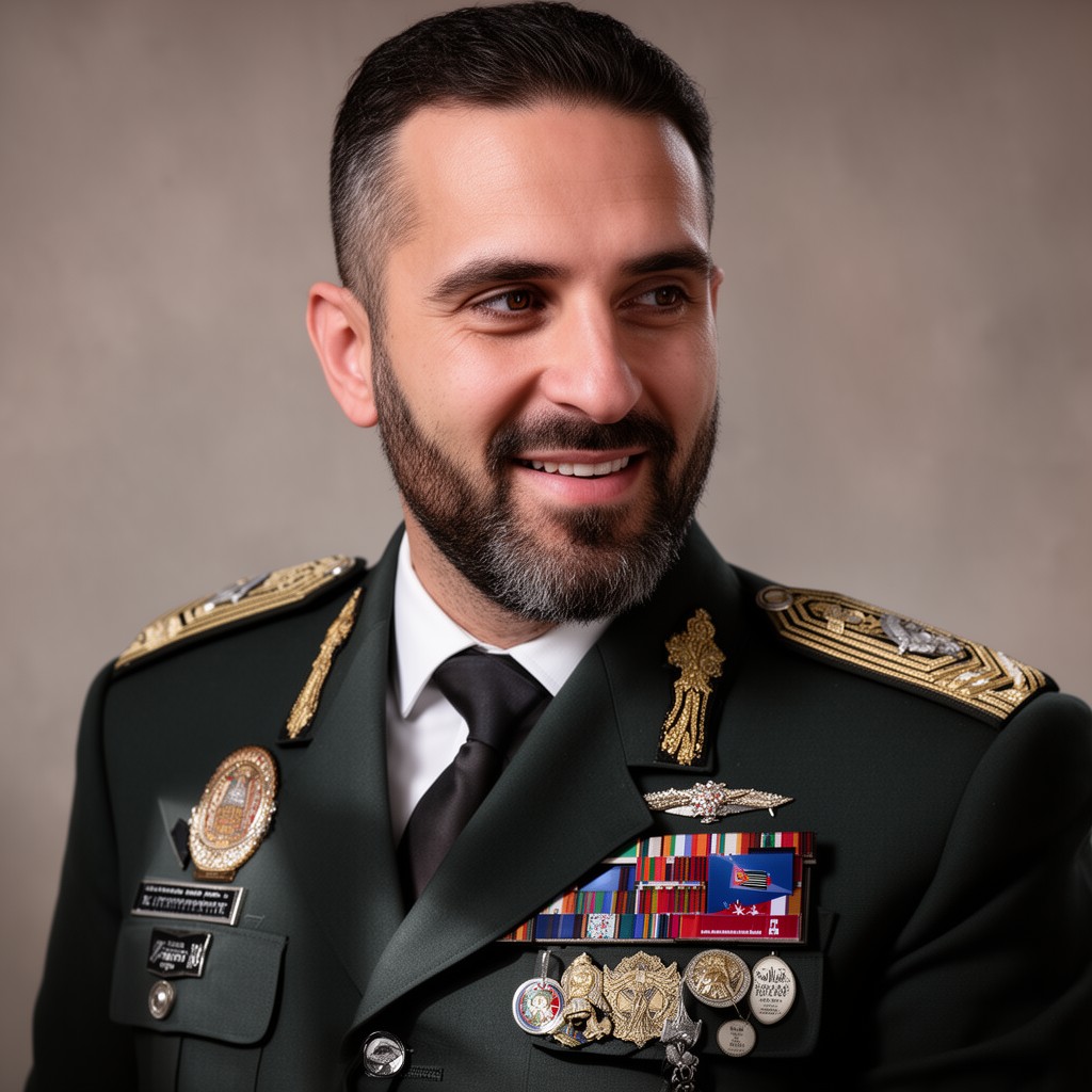 AI-generated illustration of Prince Hashim bin Hussein