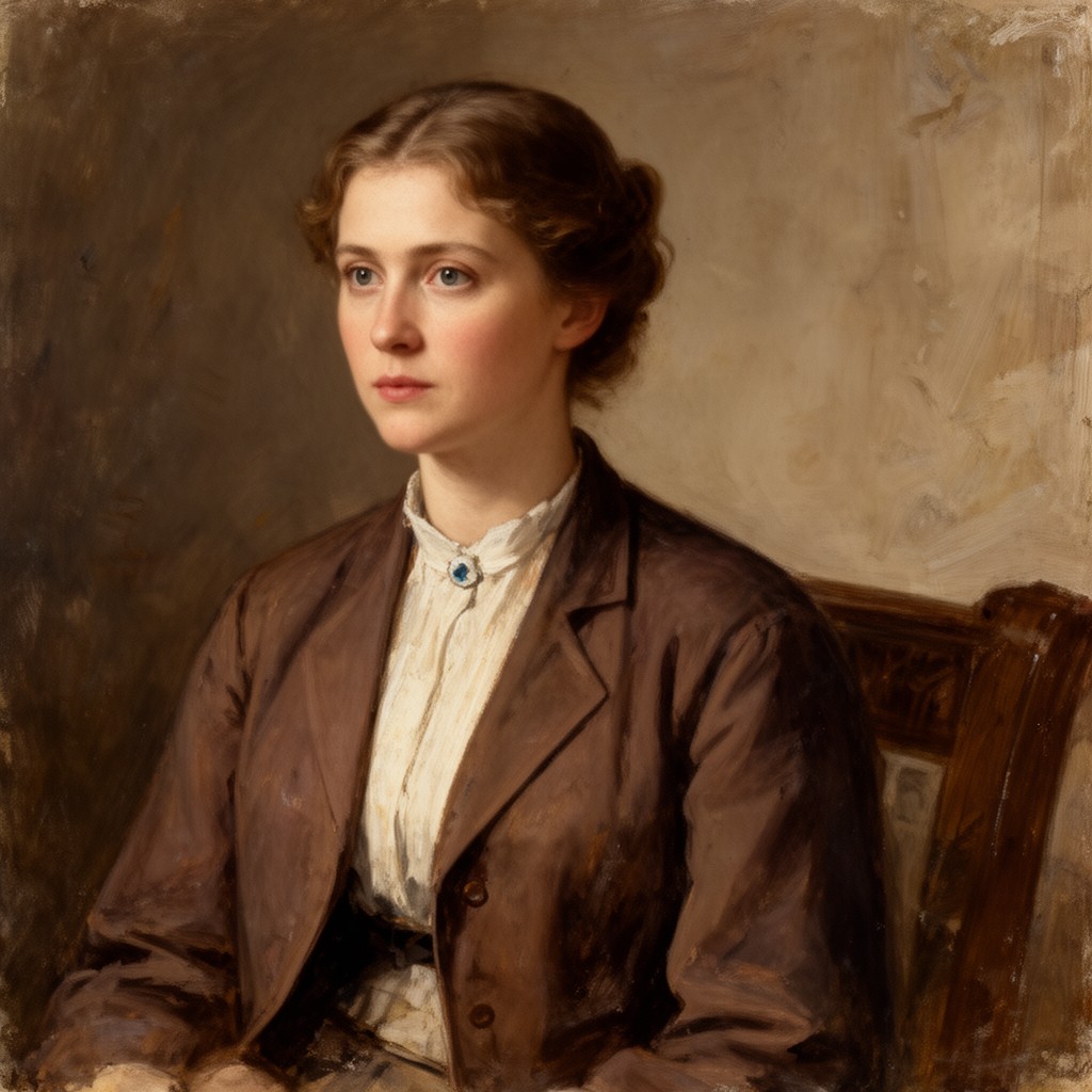 AI-generated illustration of Sophia Tolstaya