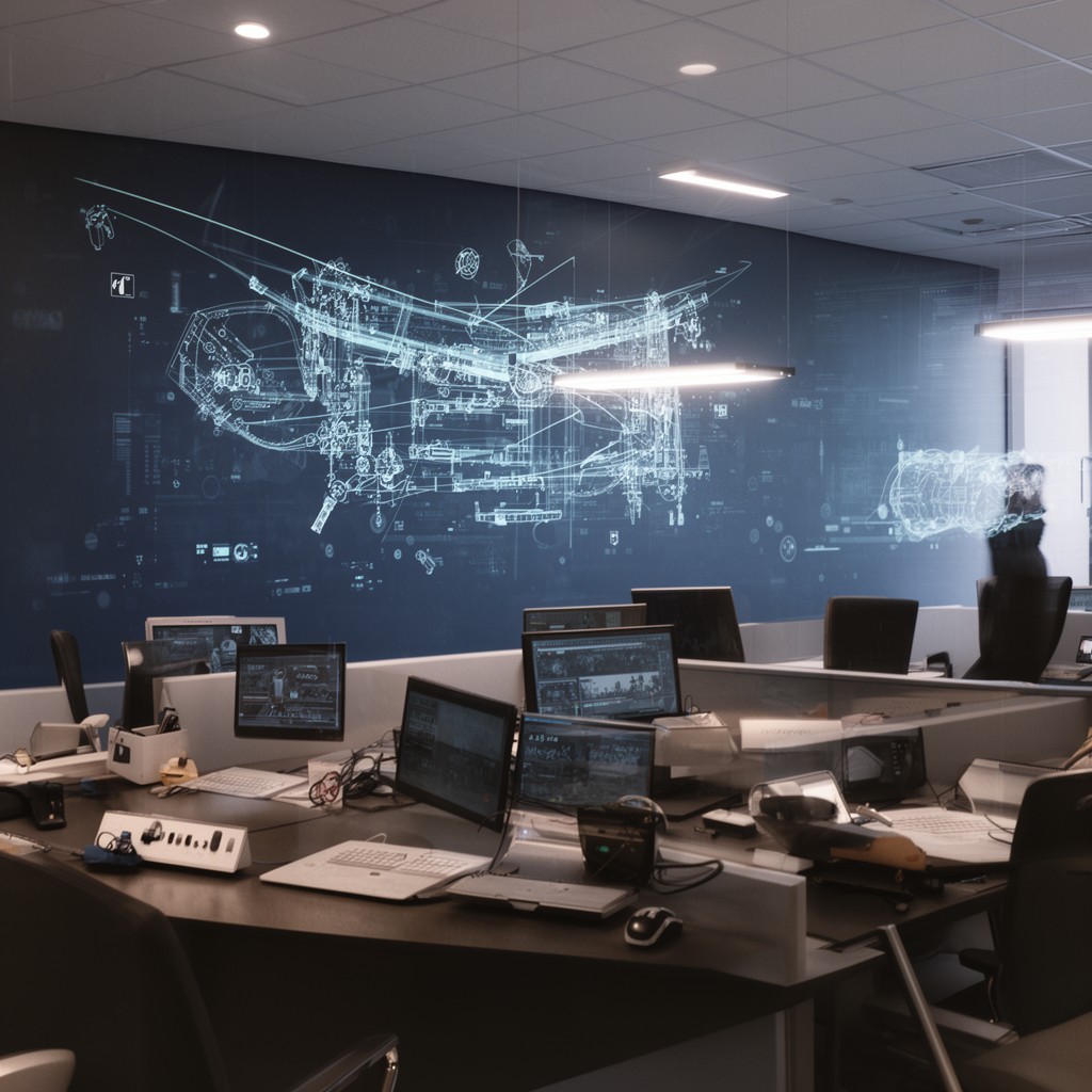 AI-generated illustration of Office of Weapons and Counterproliferation