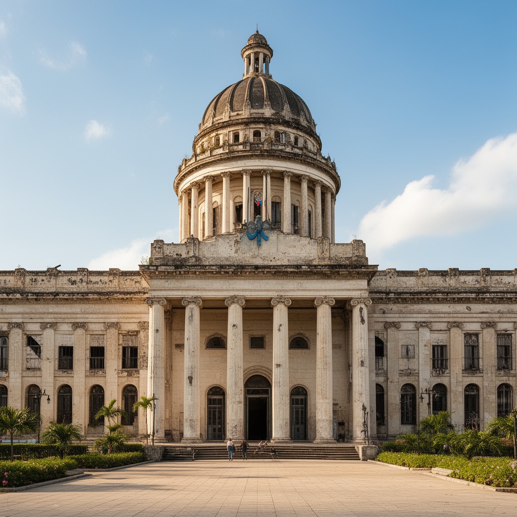 AI-generated illustration of El Capitolio