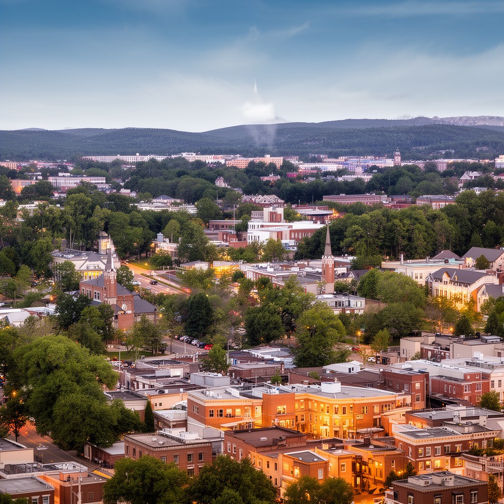 AI-generated illustration of Gaithersburg