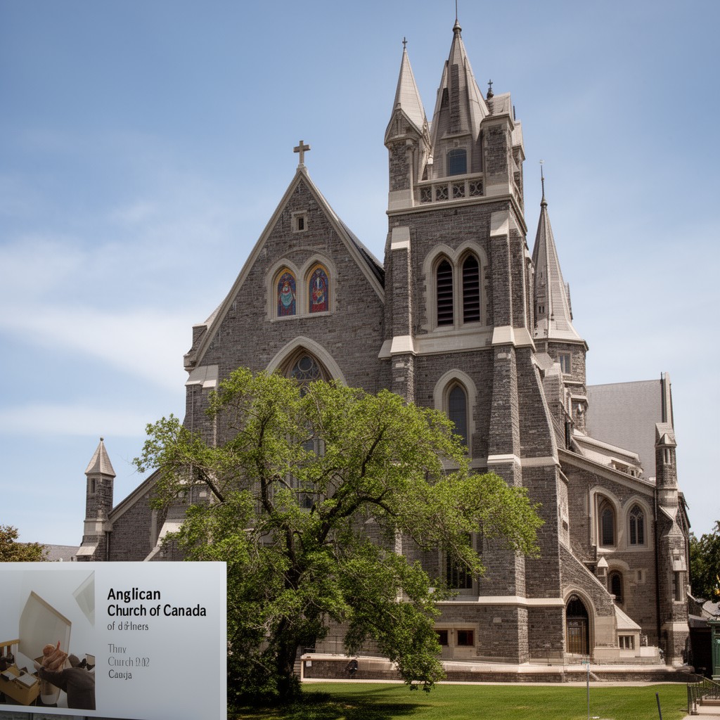 AI-generated illustration of Anglican Church of Canada