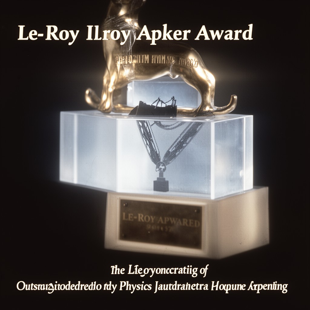 AI-generated illustration of LeRoy Apker Award