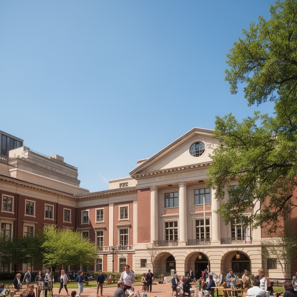 AI-generated illustration of Provost of Rice University