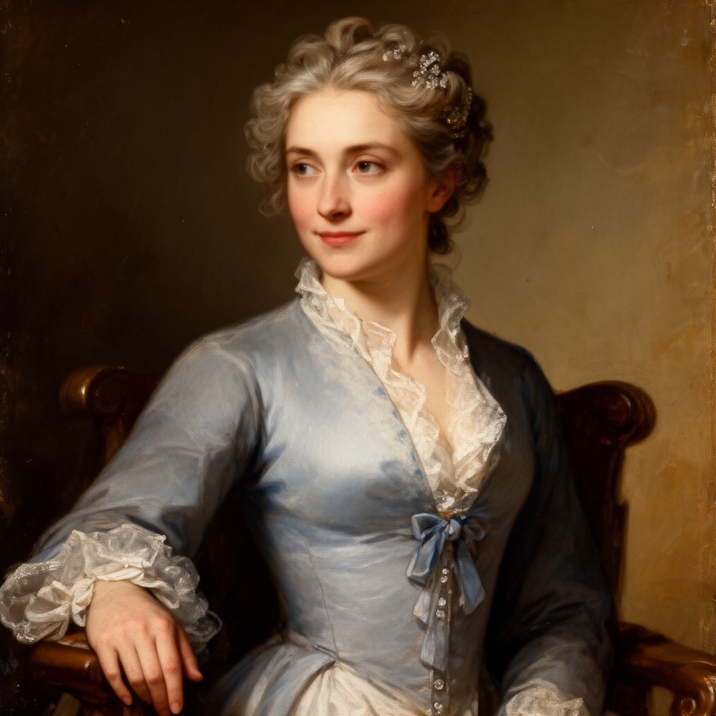 AI-generated illustration of Hester Pitt