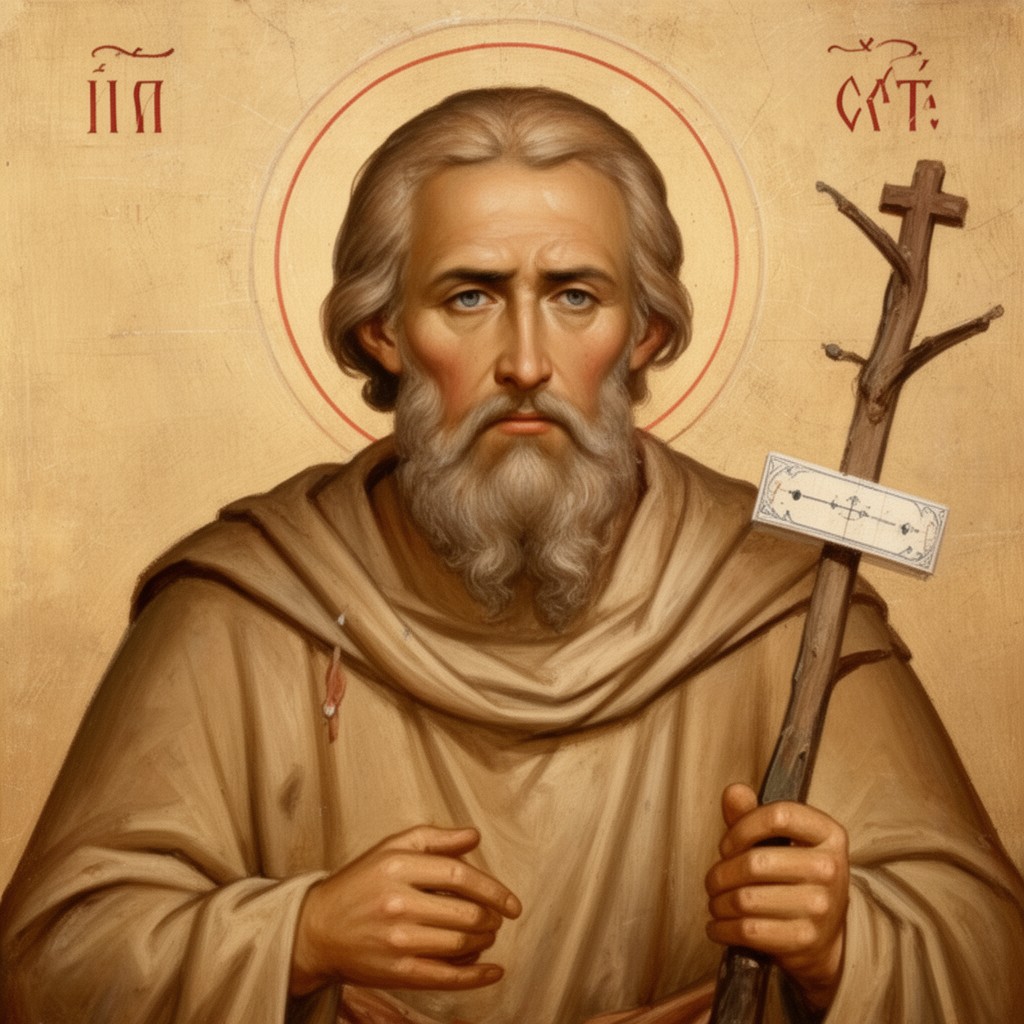 AI-generated illustration of St. Hesychios the Priest