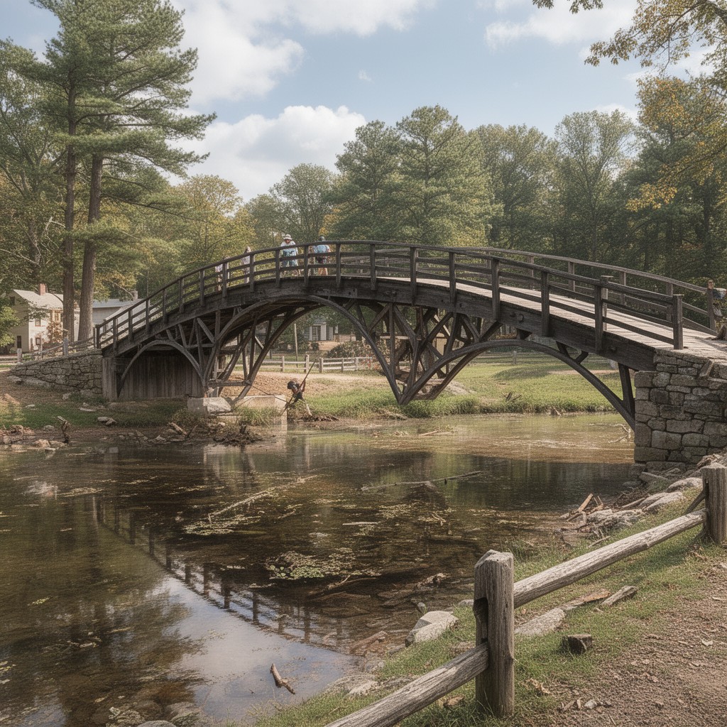 AI-generated illustration of North Bridge