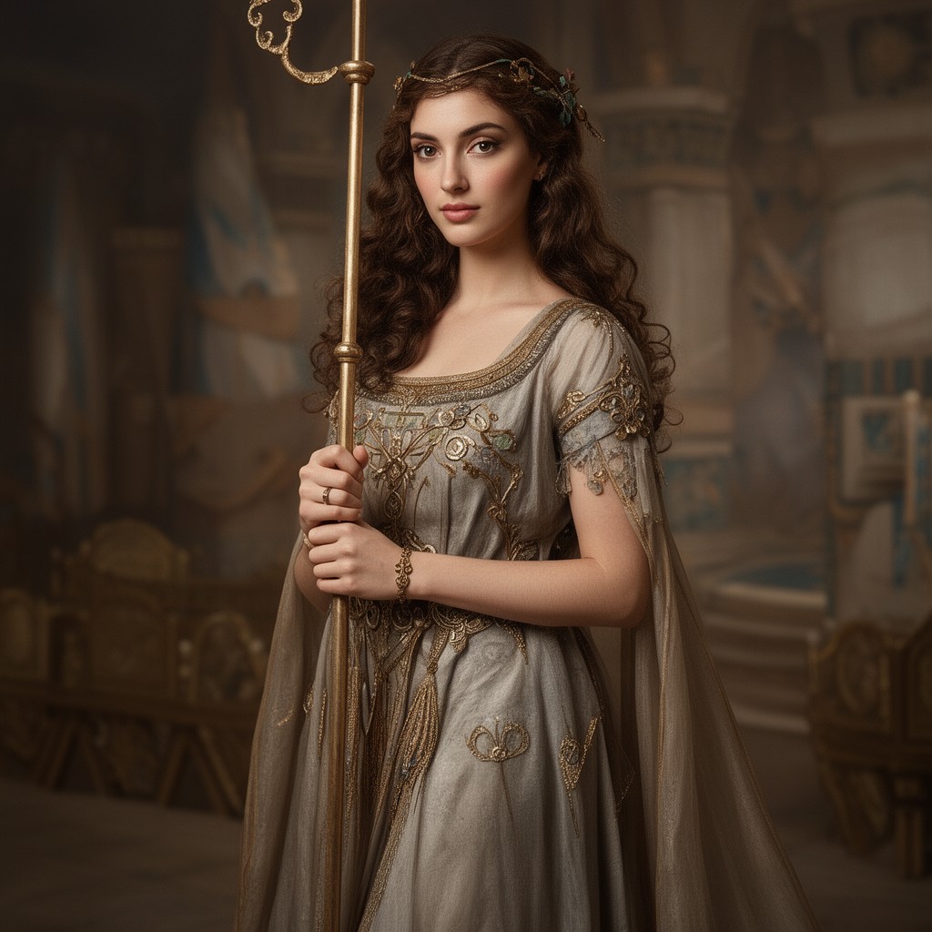 AI-generated illustration of Helen of Troy