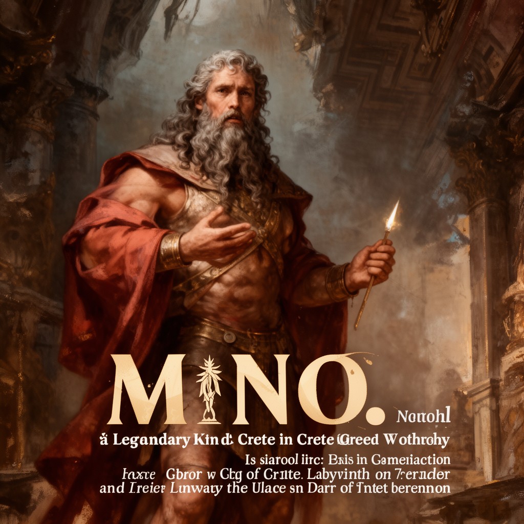 AI-generated illustration of Minos