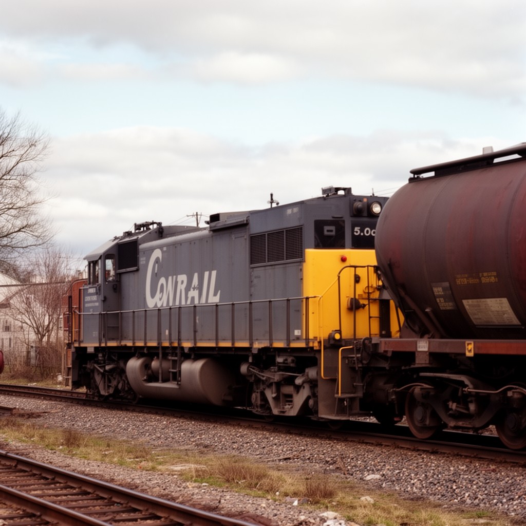 AI-generated illustration of Conrail