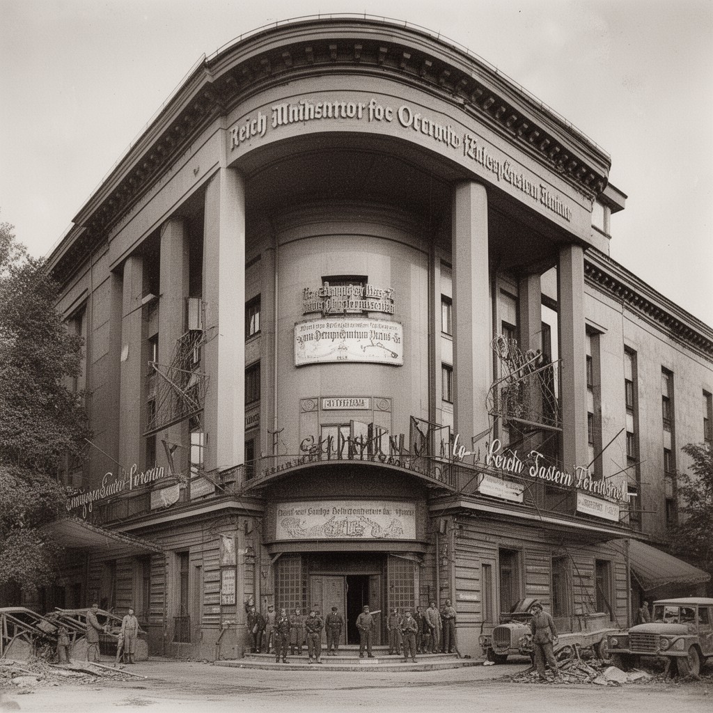AI-generated illustration of Reich Ministry for the Occupied Eastern Territories