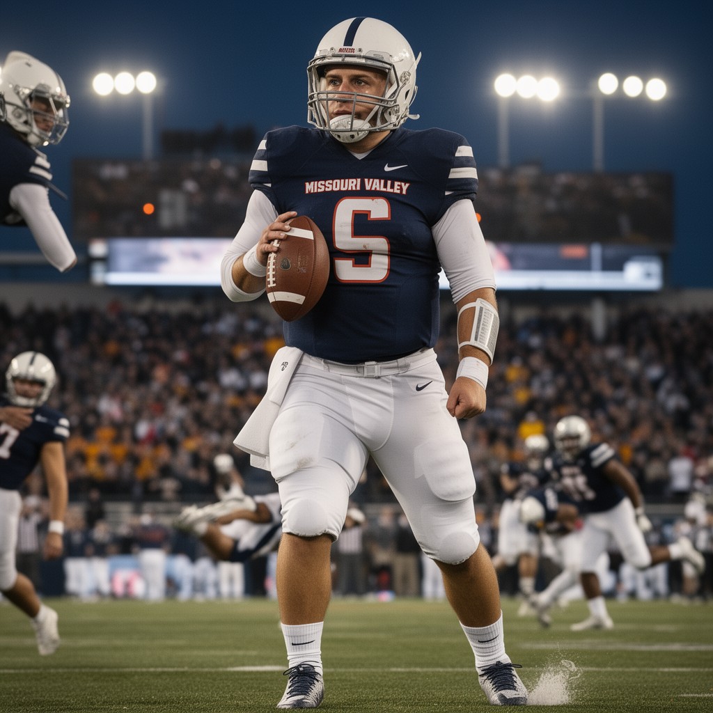AI-generated illustration of Missouri Valley Football Conference