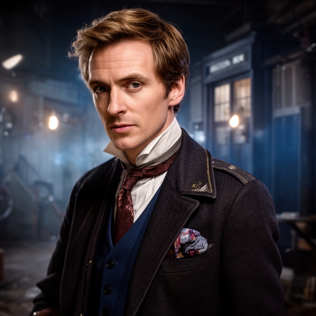 AI-generated illustration of Doctor Who