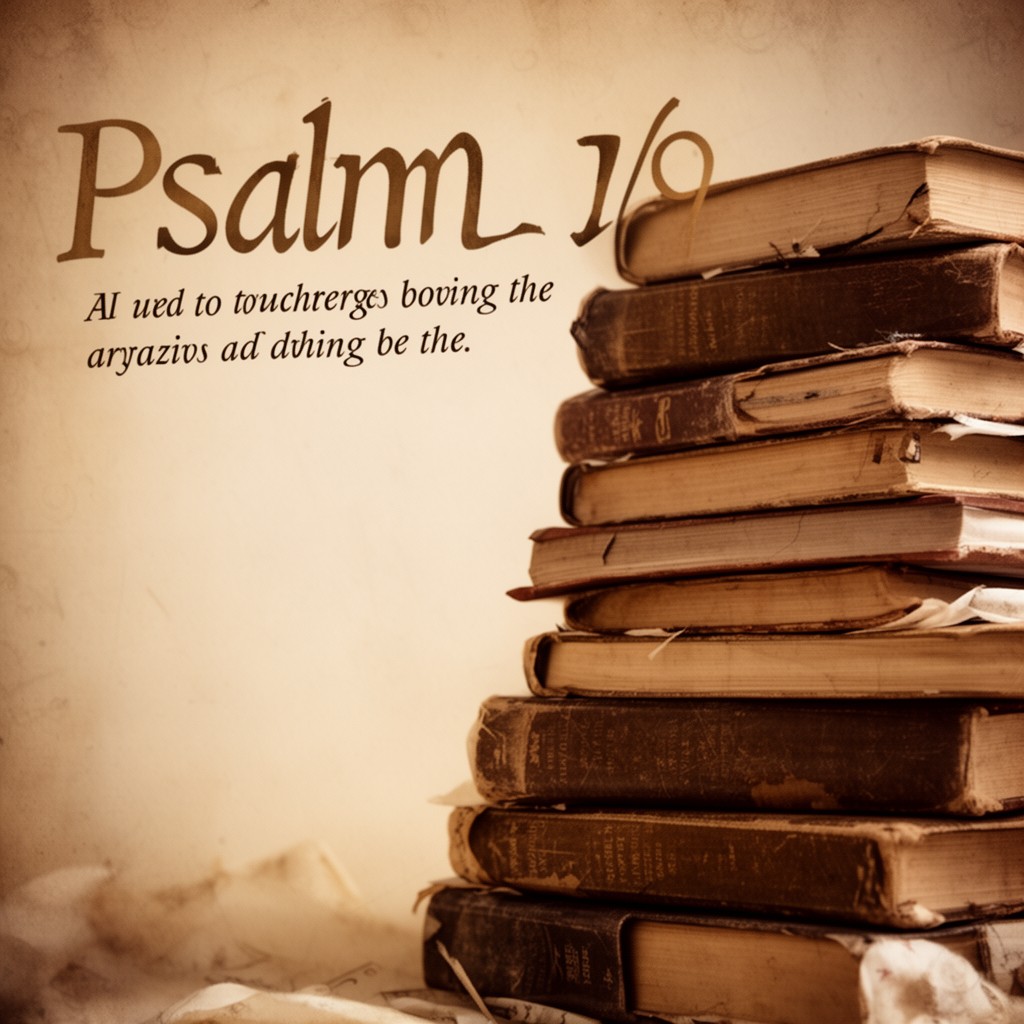 AI-generated illustration of Psalm 119
