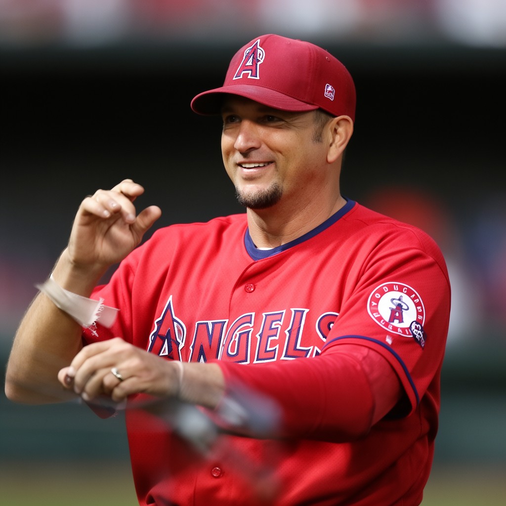 AI-generated illustration of Mike Scioscia