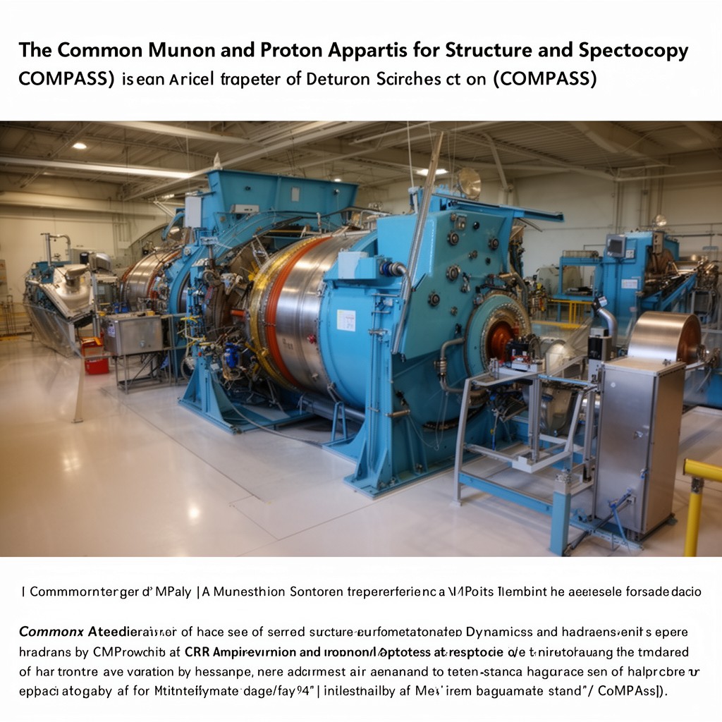 AI-generated illustration of Common Muon and Proton Apparatus for Structure and Spectroscopy