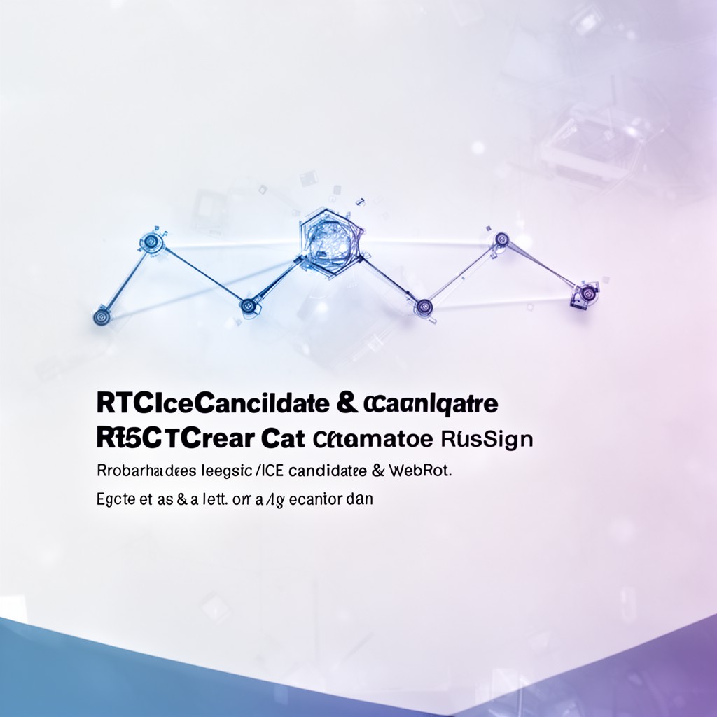 AI-generated illustration of RTCIceCandidate