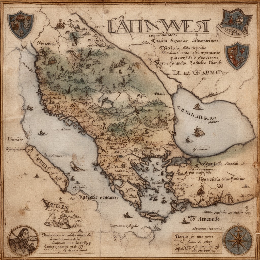 AI-generated illustration of Latin West