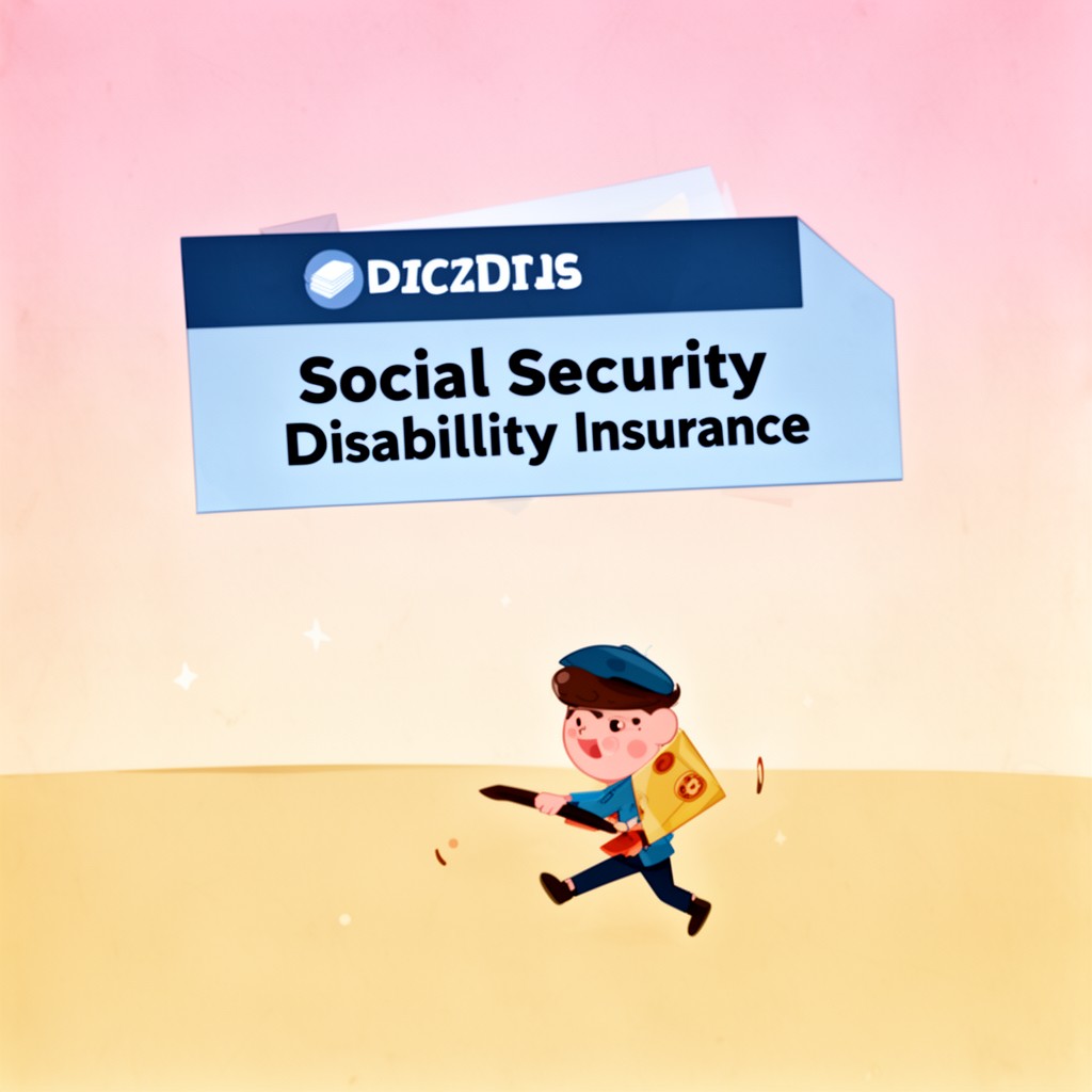 AI-generated illustration of Social Security Disability Insurance