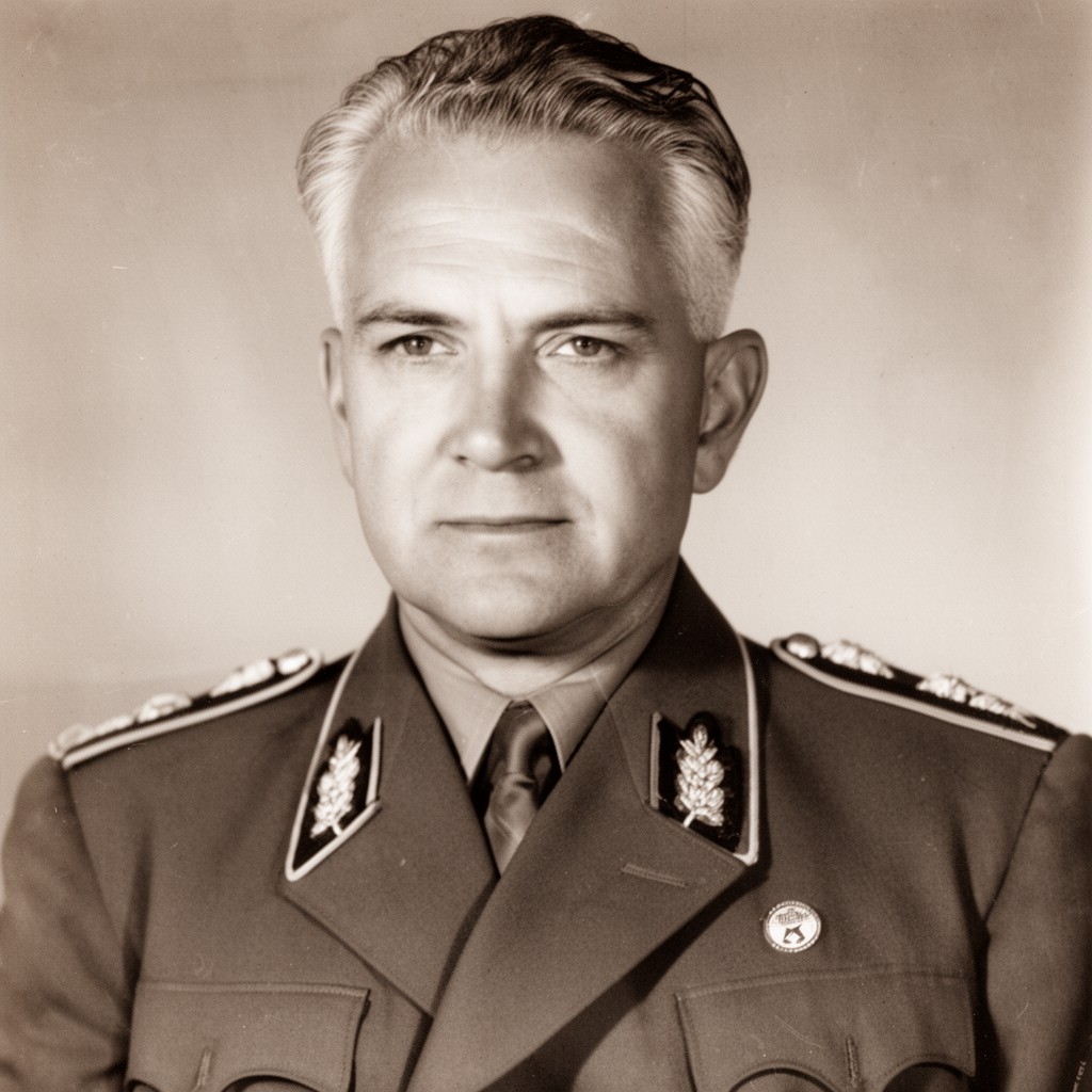 AI-generated illustration of Josip Broz Tito