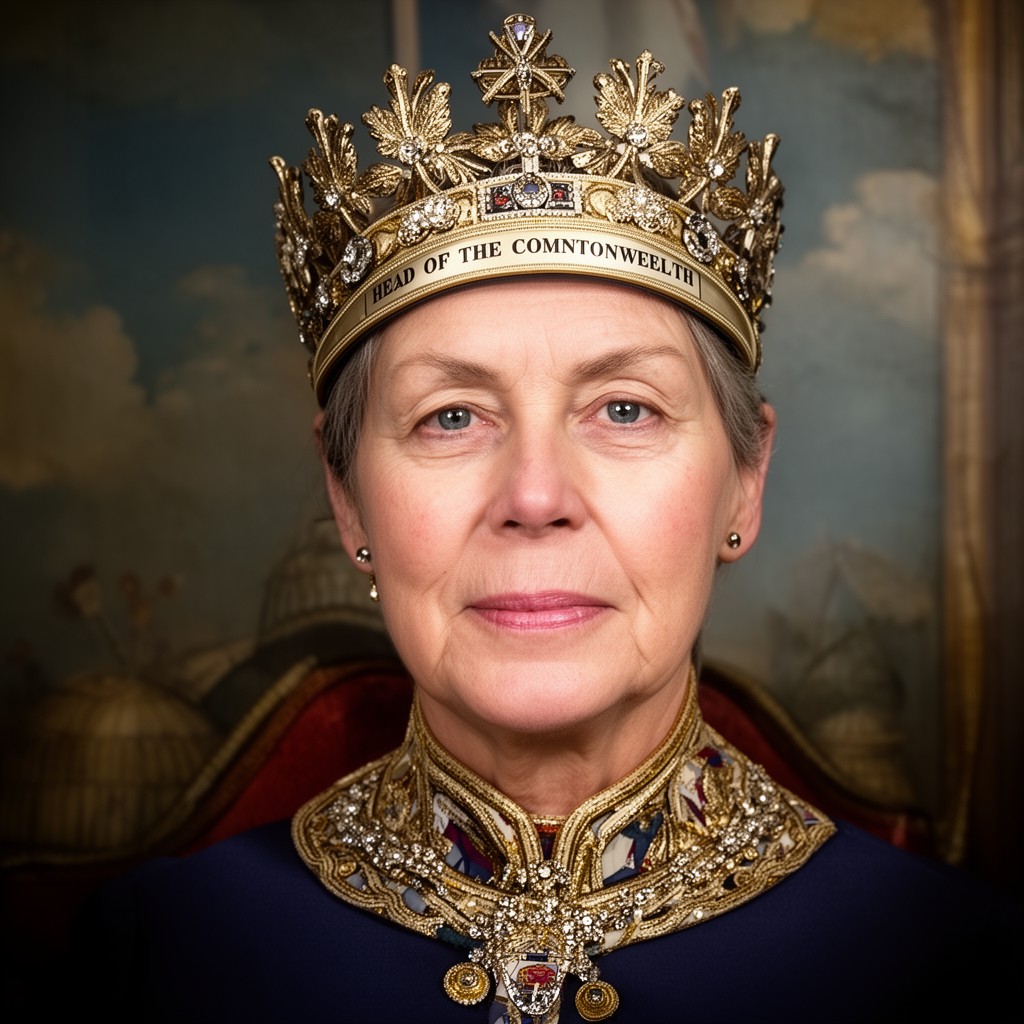 AI-generated illustration of Head of the Commonwealth