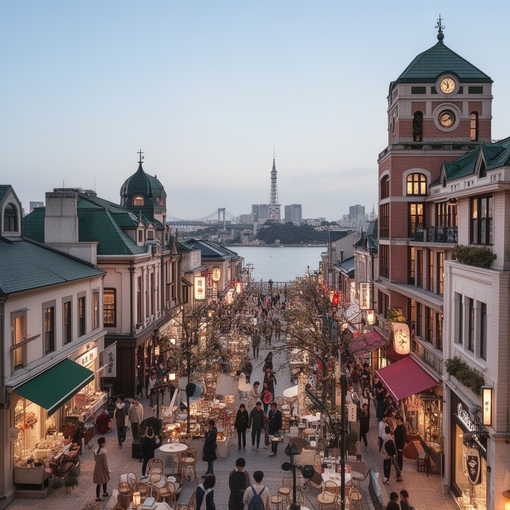 AI-generated illustration of Motomachi