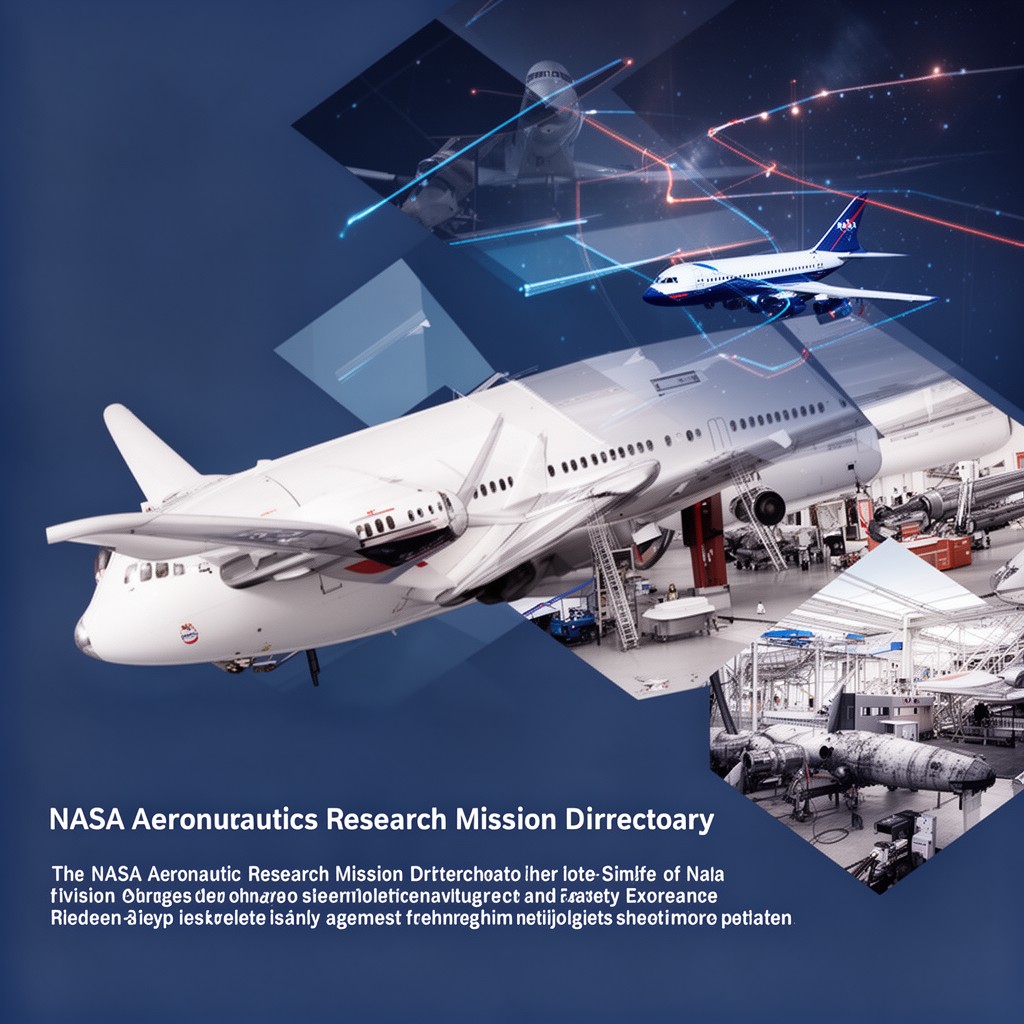 AI-generated illustration of NASA Aeronautics Research Mission Directorate