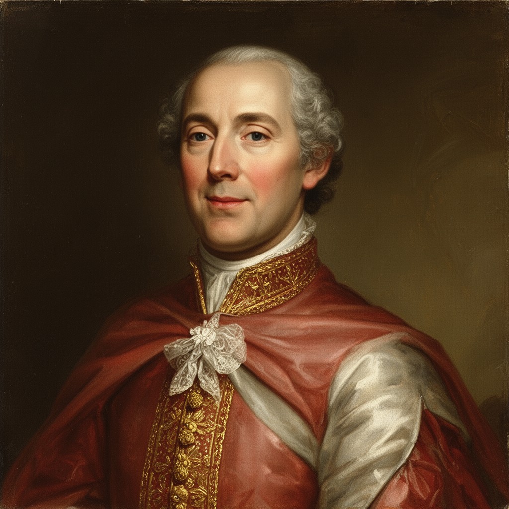 AI-generated illustration of Louis-Auguste de Bourbon, Duke of Maine