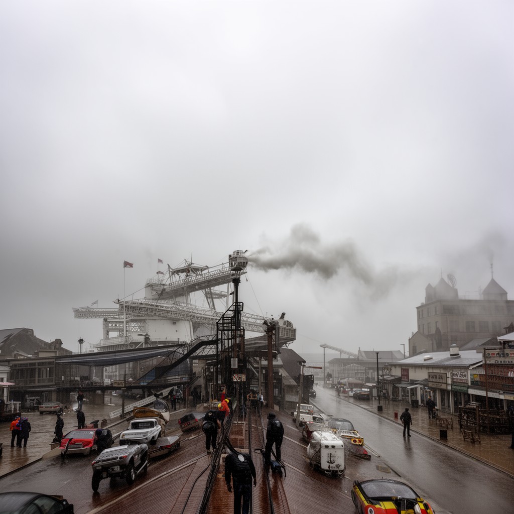 AI-generated illustration of Galveston