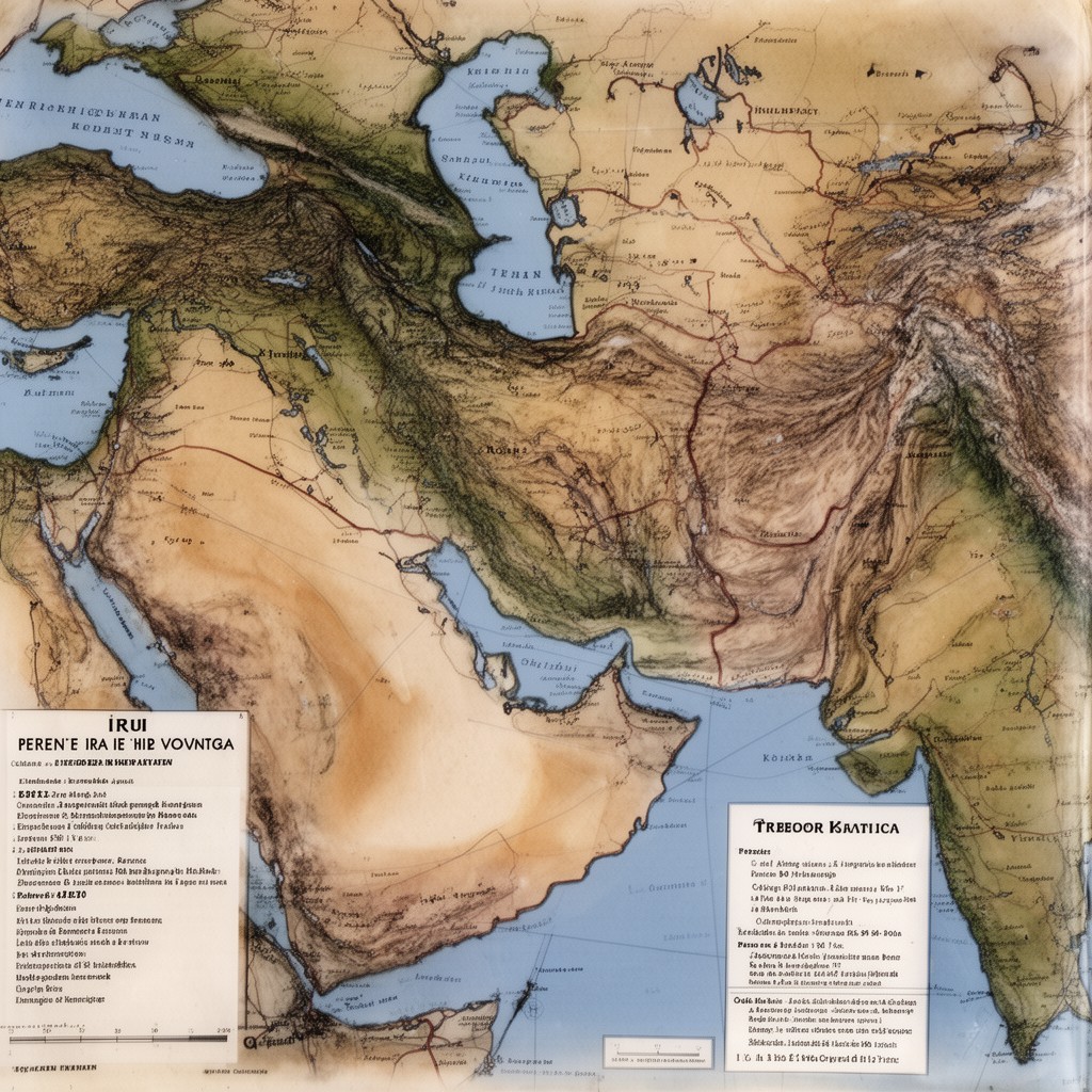 AI-generated illustration of Greater Iran
