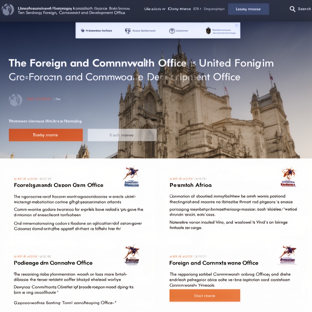 AI-generated illustration of Foreign and Commonwealth Office
