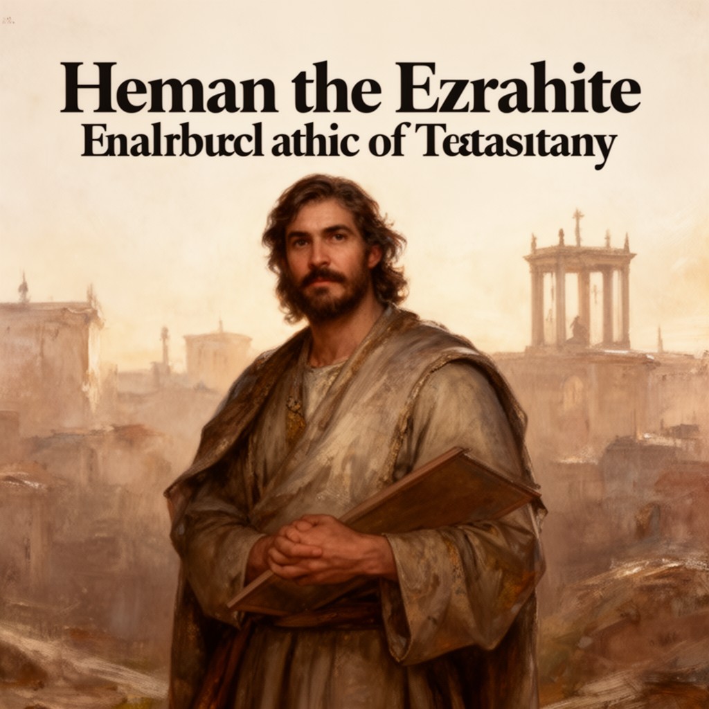 AI-generated illustration of Heman the Ezrahite