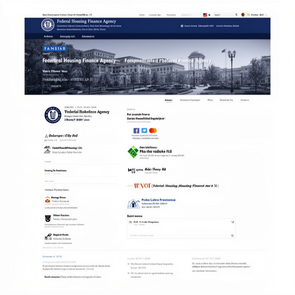 AI-generated illustration of Federal Housing Finance Agency