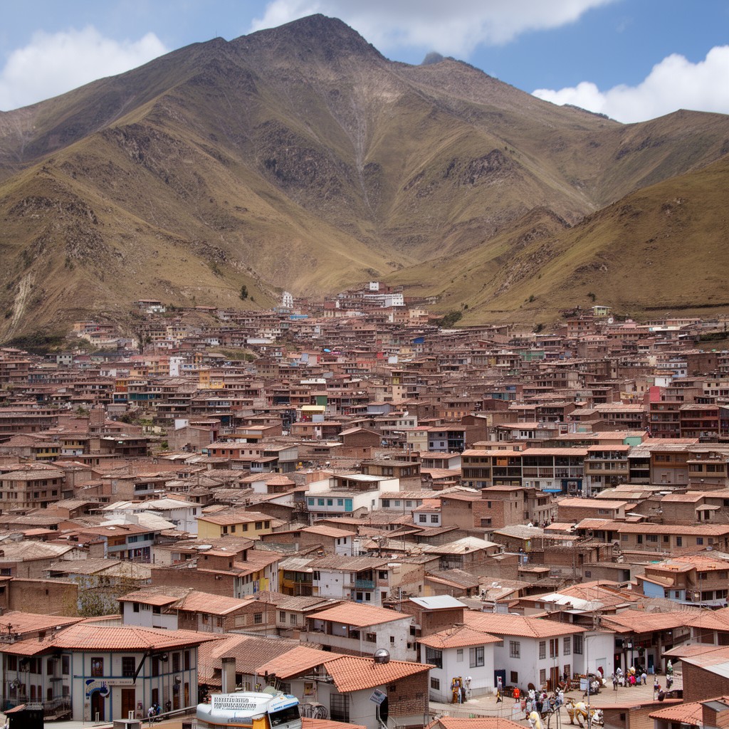 AI-generated illustration of Potosí