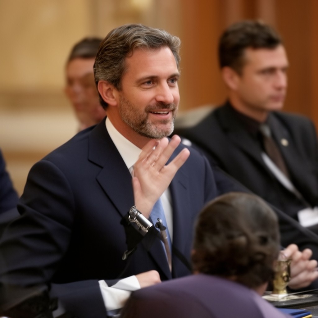 AI-generated illustration of Felipe VI